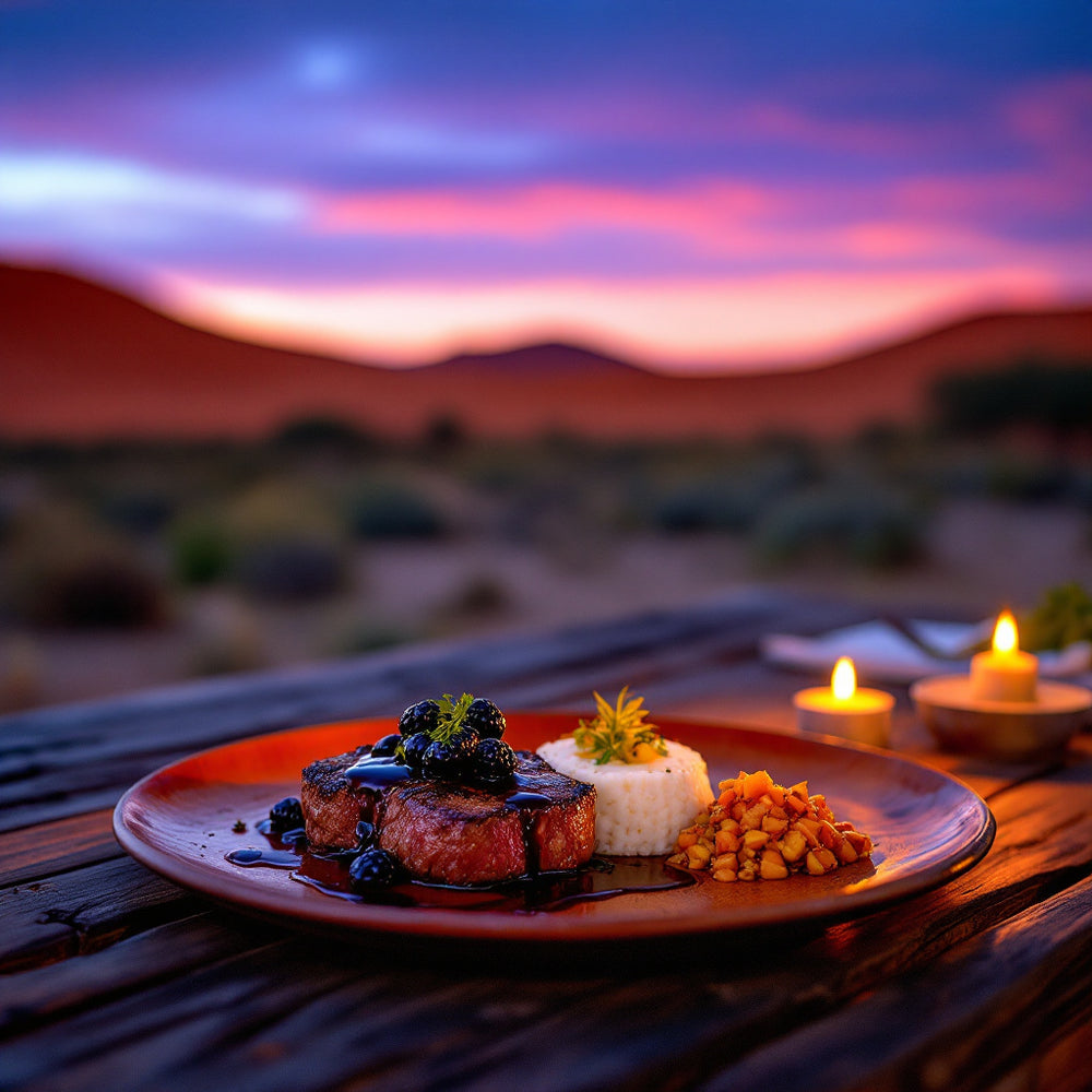 Local cuisine study in Sossusvlei, Namibia