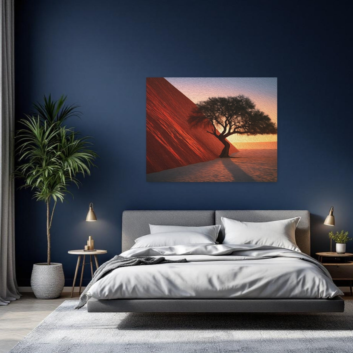 Sossusvlei Red Sand Dune Tree — Sossusvlei, Namibia Study No. 2