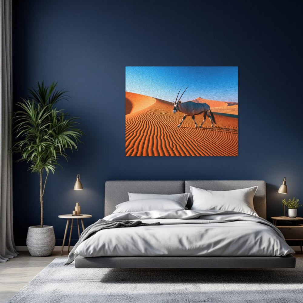Sossusvlei, Namibia | Sossusvlei Oryx Sand Dunes | Original Series Gallery Canvas detail