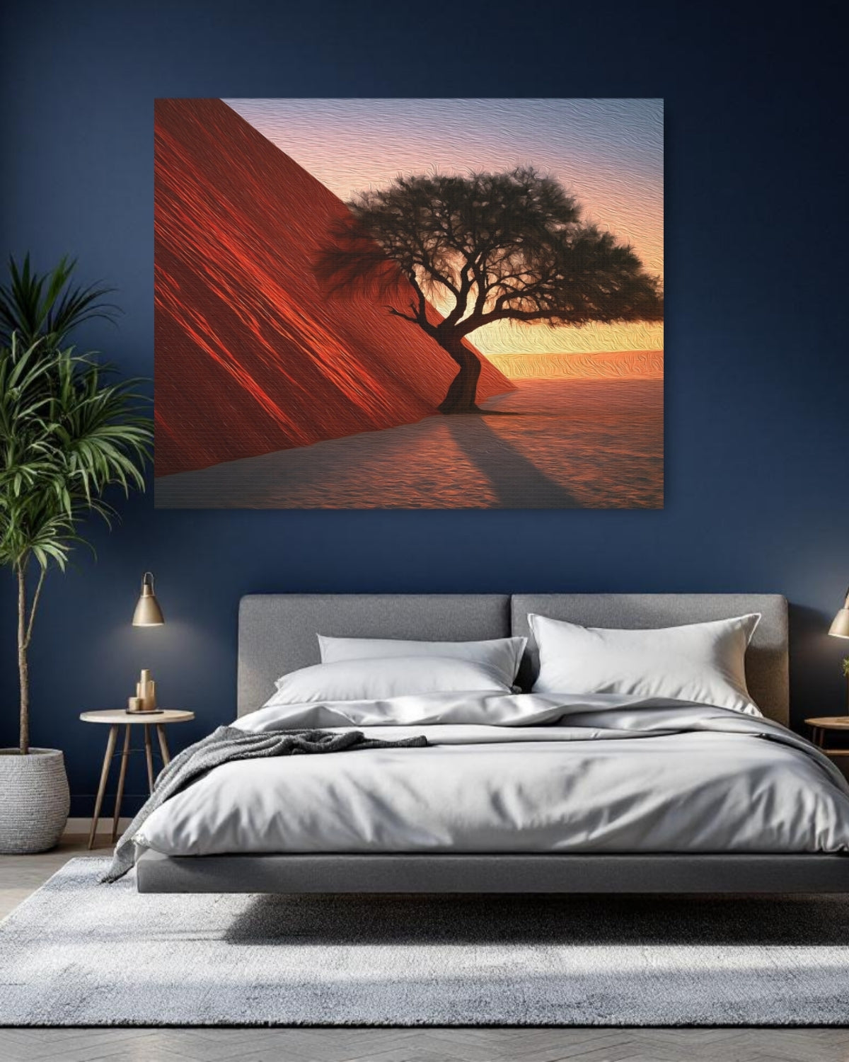 Sossusvlei Red Sand Dune Tree — Sossusvlei, Namibia Study No. 1
