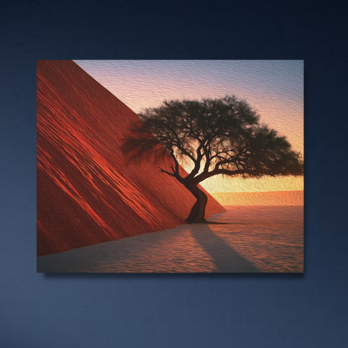 Sossusvlei Red Sand Dune Tree — Sossusvlei, Namibia Study No. 4