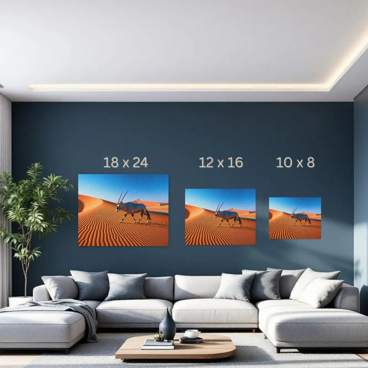 Sossusvlei Oryx Sand Dunes — Sossusvlei, Namibia Study No. 3