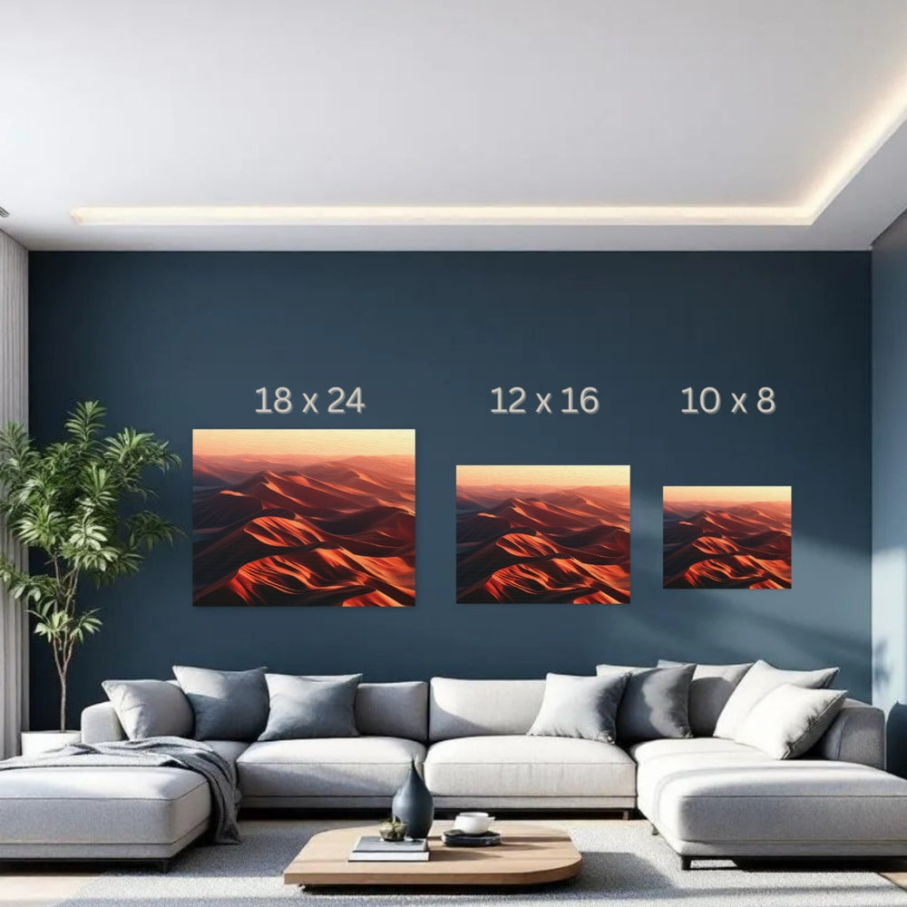 Sossusvlei, Namibia | Sossusvlei Sand Dunes Namibia | Original Series Gallery Canvas detail