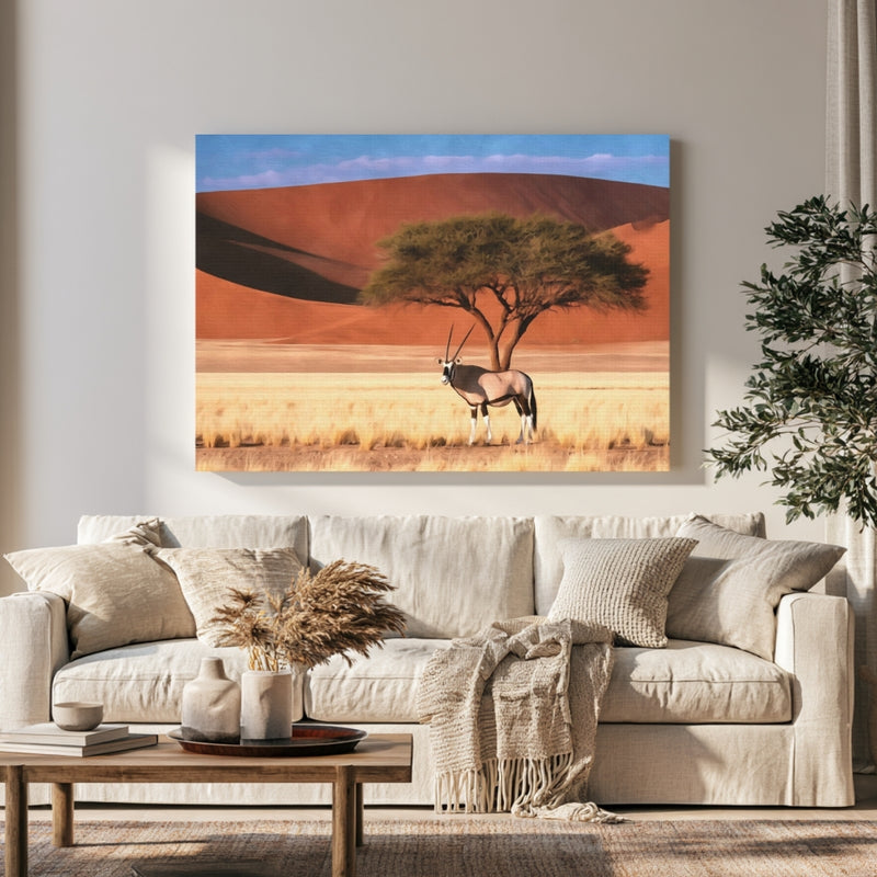 Sossusvlei Oryx Acacia Dunes in a room — Sossusvlei, Namibia