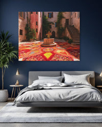 Spello Infiorata Flower Carpet Courtyard — study 1 thumbnail