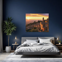 Spello Hilltop Village Sunset — study 2 thumbnail