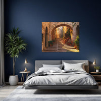 Spello Stone Archway Staircase — study 2 thumbnail