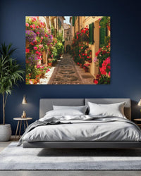 Spello Flower-Lined Medieval Alley — study 1 thumbnail