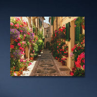 Spello Flower-Lined Medieval Alley — close-up thumbnail