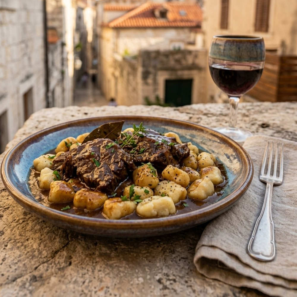 Local cuisine study in Split, Croatia