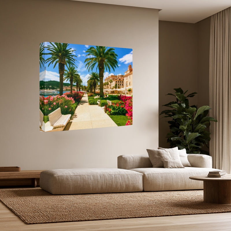 Split Riva Promenade Palms — Split, Croatia, view 3
