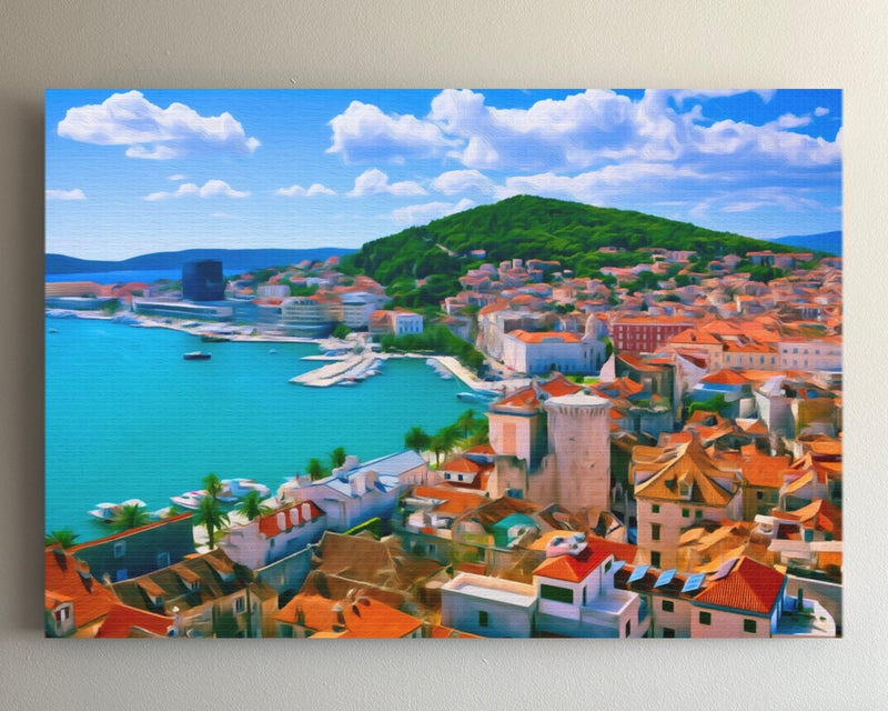 Split Old Town Harbour — Split, Croatia