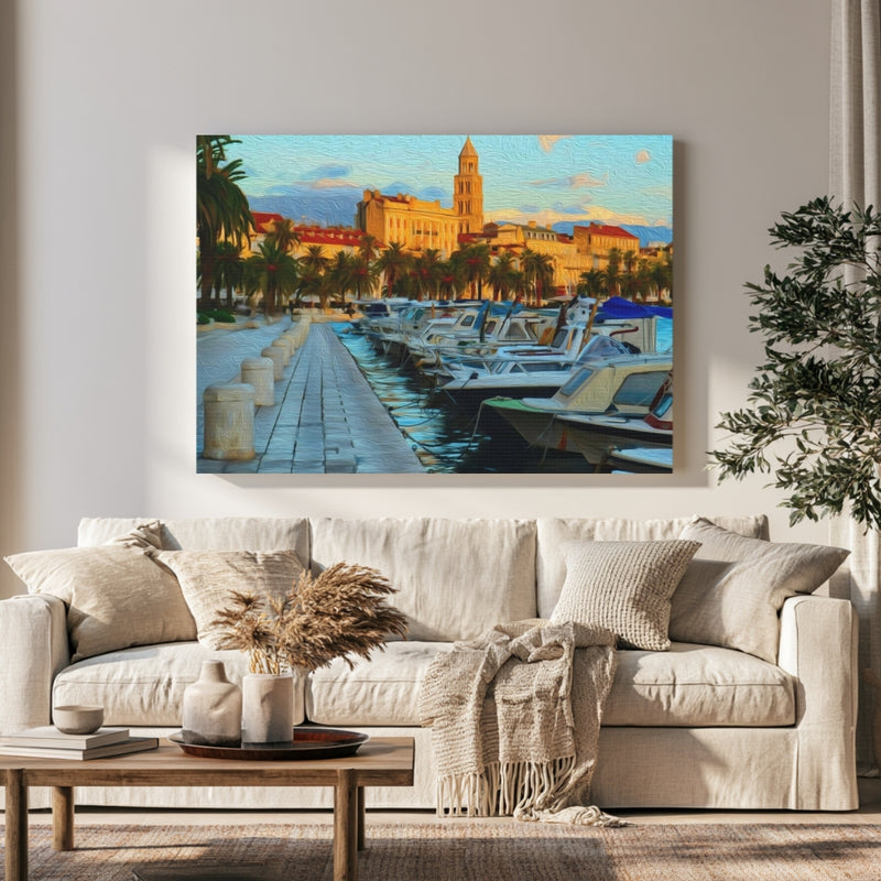 Riva Waterfront Harbor View — Split, Croatia, view 1