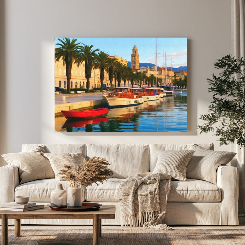 Split Riva Harbor Promenade — Split, Croatia, view 1