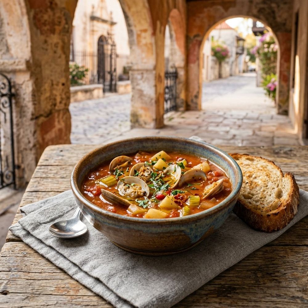 Local cuisine study in St. Augustine, Florida