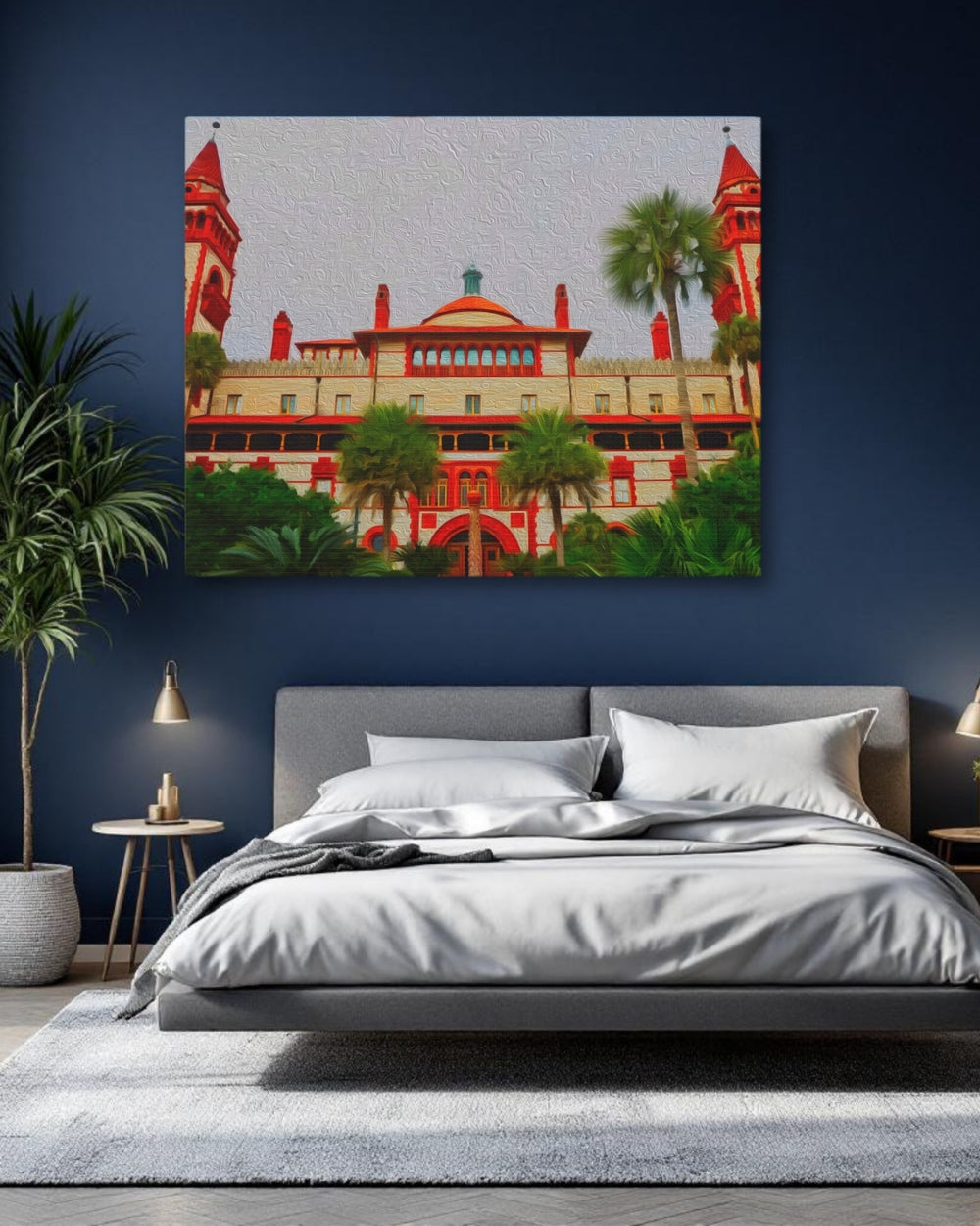 St. Augustine, Florida | Flagler College Historic Facade | Original Series Gallery Canvas detail