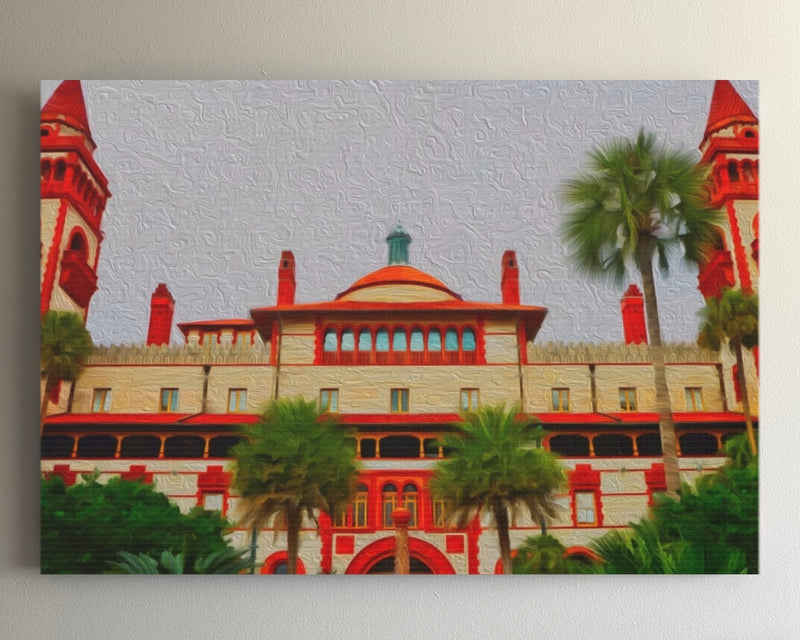 Flagler College Historic Facade — St. Augustine, Florida