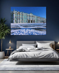Winter Palace & Palace Square In Snow — study 1 thumbnail