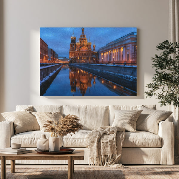St. Petersburg, Russia | Church of the Savior on Spilled Blood | Original Series Gallery Canvas