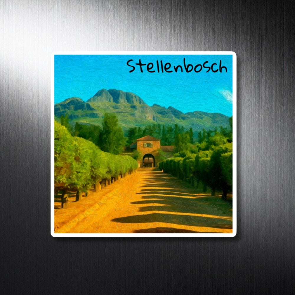 Stellenbosch, South Africa | Stellenbosch Vineyard Estate | Original Series Decorative Magnet