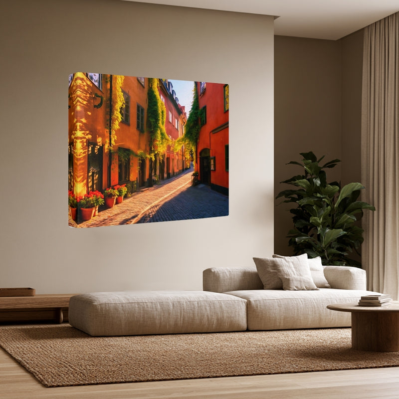 Gamla Stan Cobblestone Alley — Stockholm, Sweden, view 3