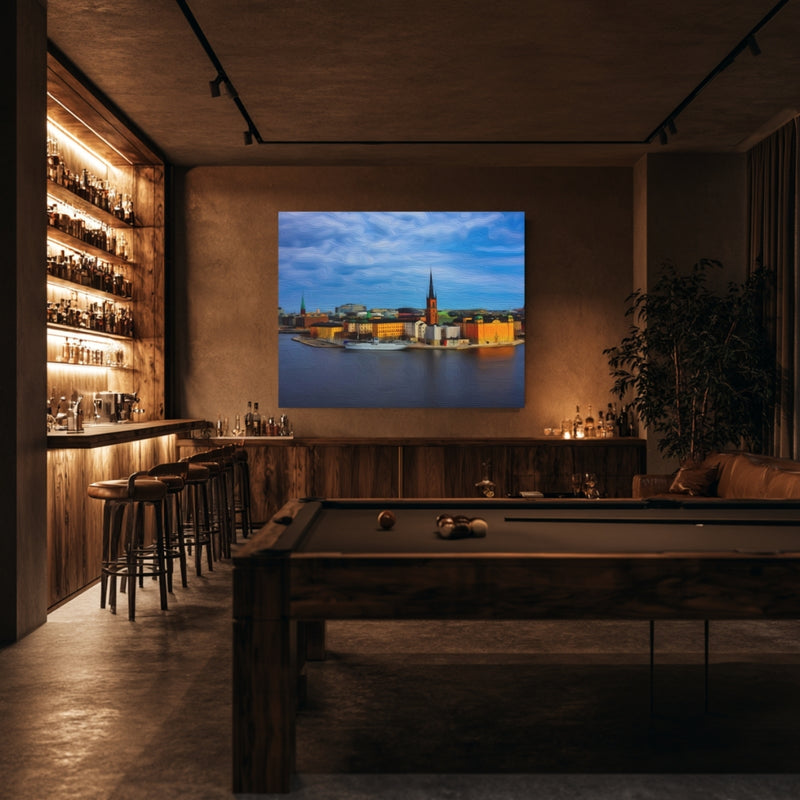 Gamla Stan Waterfront Skyline — Stockholm, Sweden, view 7