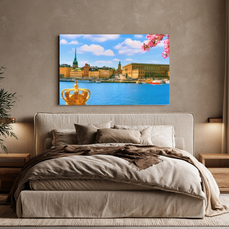 Gamla Stan Old Town Waterfront — Stockholm, Sweden, view 6