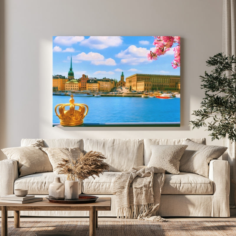 Gamla Stan Old Town Waterfront — Stockholm, Sweden, view 1