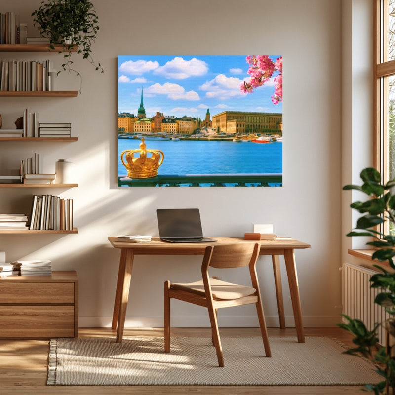 Gamla Stan Old Town Waterfront — Stockholm, Sweden, view 4