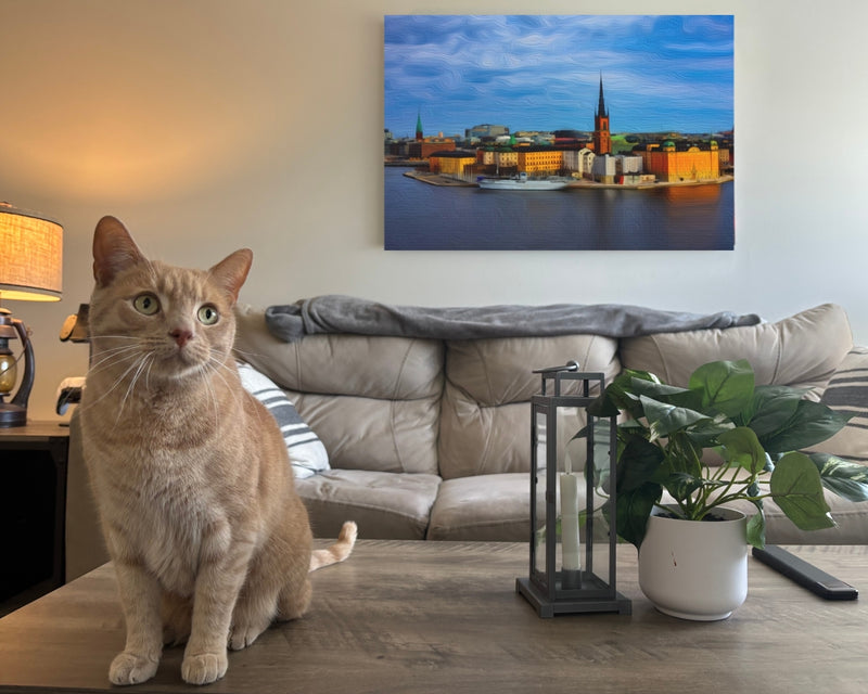 Gamla Stan Waterfront Skyline — Stockholm, Sweden, view 2