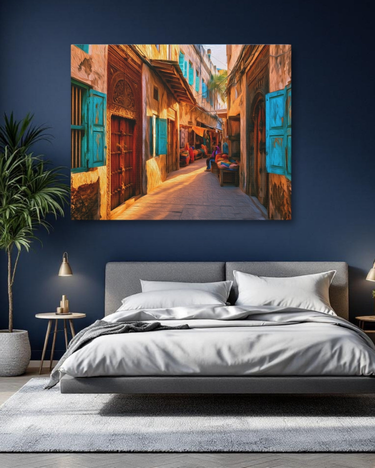 Ancient Medina Market Alley — Research Area, study 1
