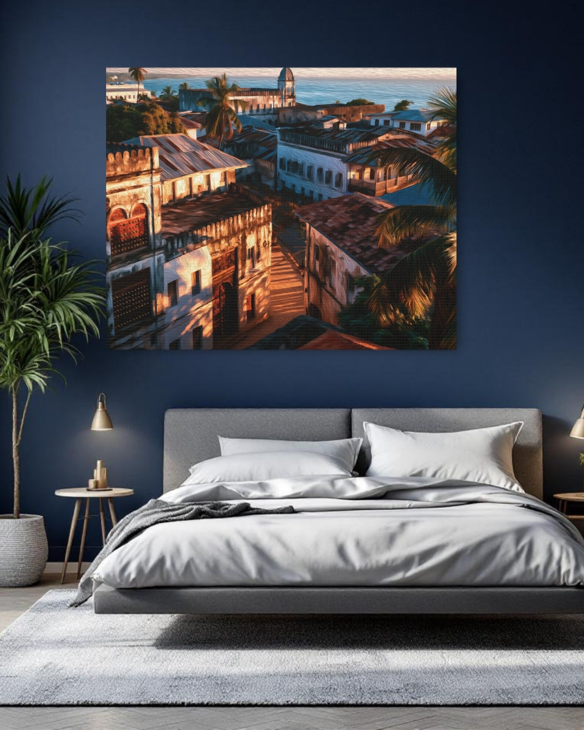Stone Town Old Fort Rooftops — Stone Town, Zanzibar Study No. 1