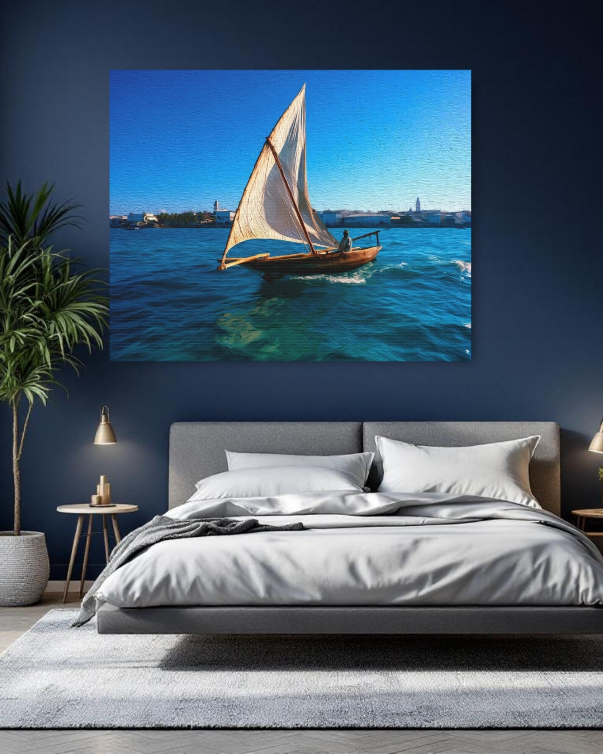 Stone Town Dhow Sailing — Stone Town, Zanzibar Study No. 1