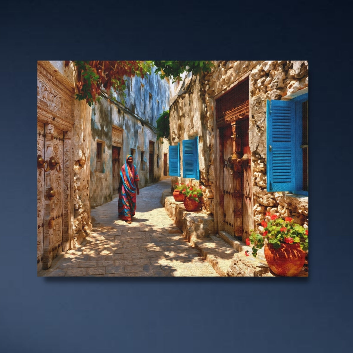 Stone Town Coral Stone Alley — Stone Town, Zanzibar Study No. 4