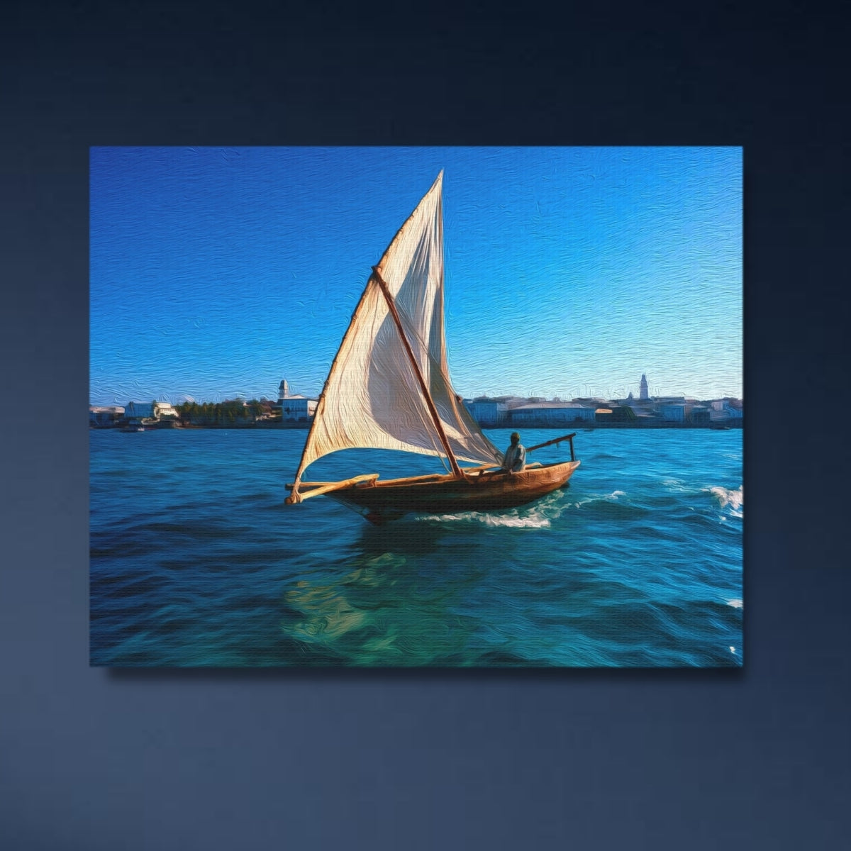 Stone Town Dhow Sailing — Stone Town, Zanzibar Study No. 4