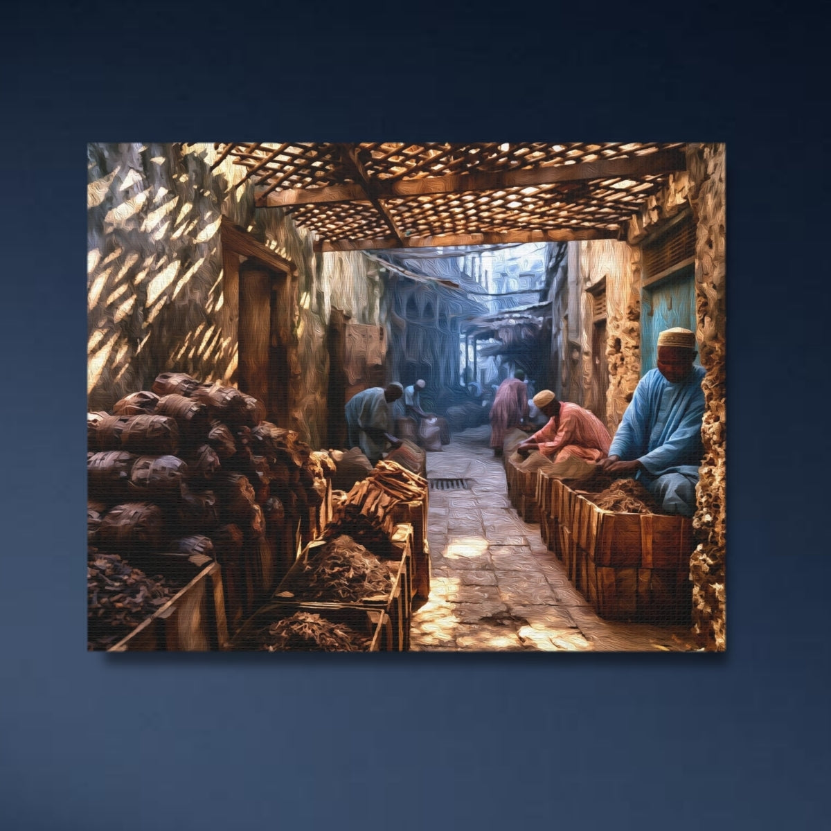Darajani Spice Market Alley — Stone Town, Zanzibar Study No. 4