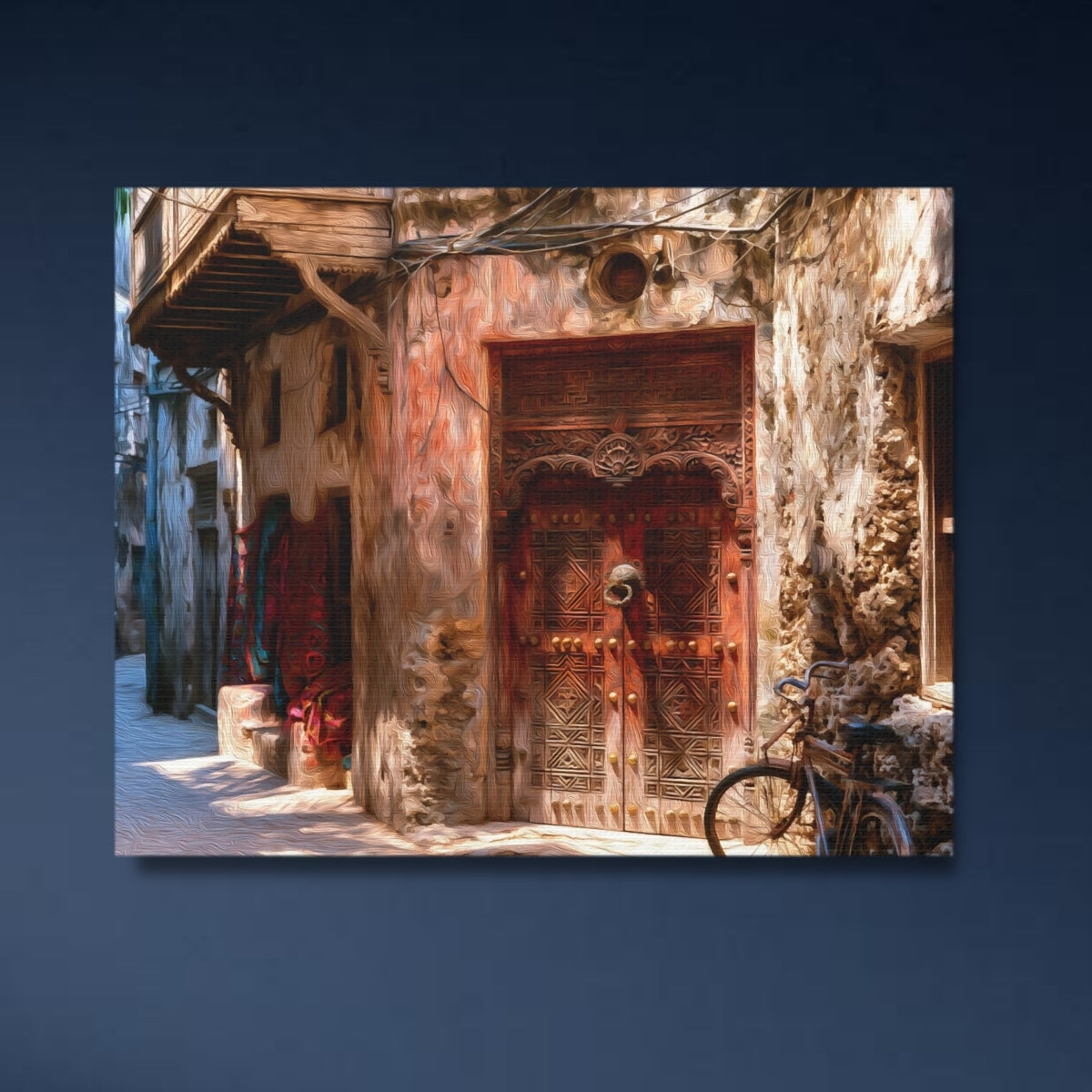 Stone Town Carved Doorway — Stone Town, Zanzibar Study No. 4