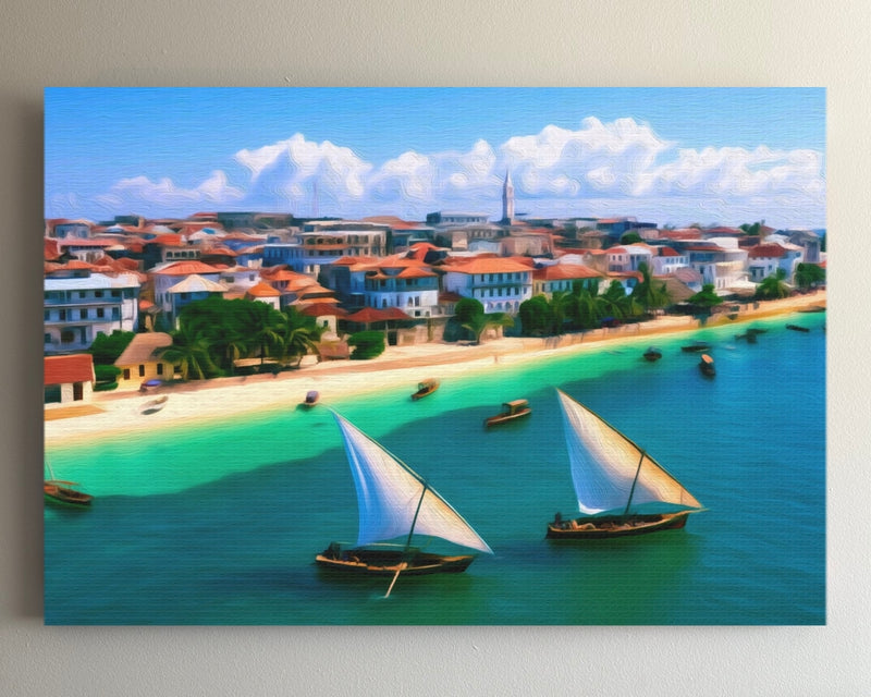 Stone Town Harbour Dhows — Stone Town, Zanzibar
