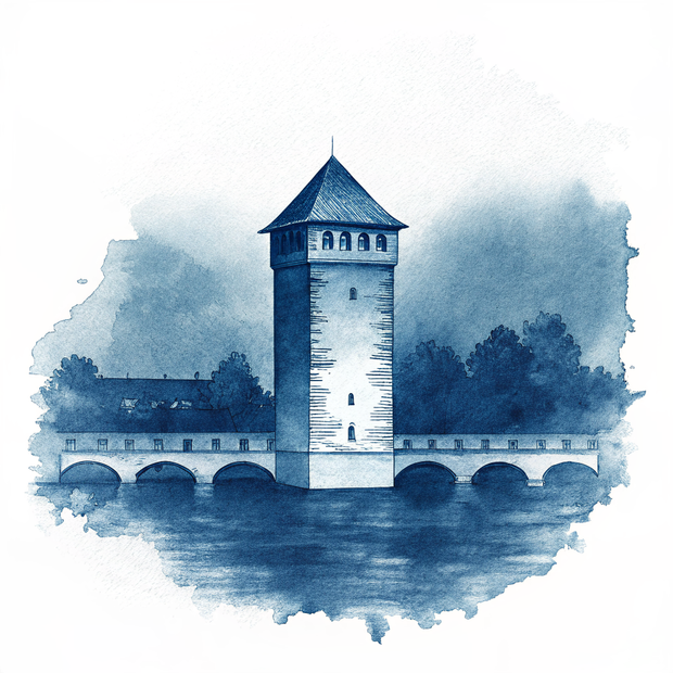 Strasbourg watercolor