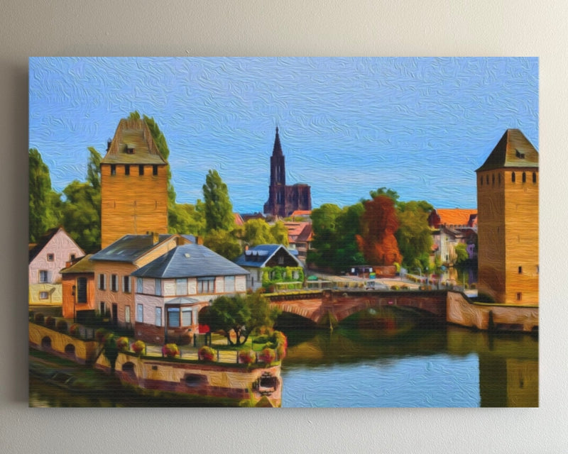 Ponts Couverts Medieval Towers — Strasbourg, France