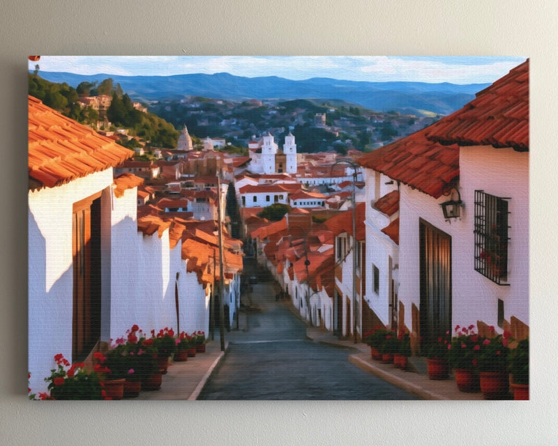 Sucre Colonial Street View — Sucre, Bolivia