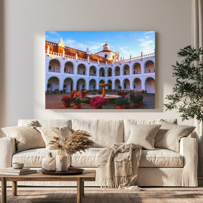 San Felipe Neri Courtyard