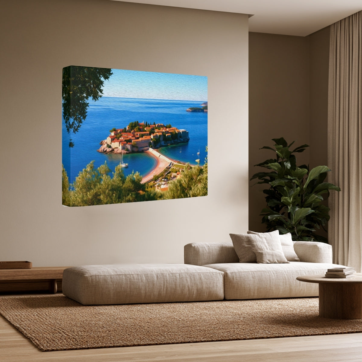 Sveti Stefan Island Village — Sveti Stefan, Montenegro, view 2