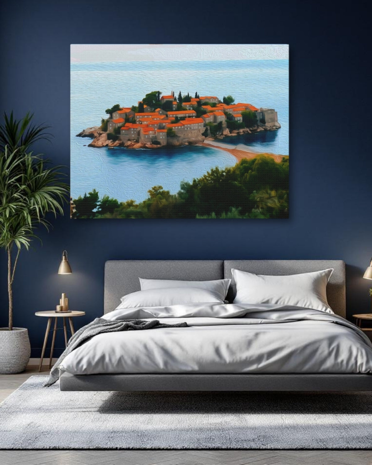 Sveti Stefan, Montenegro Study No. 1