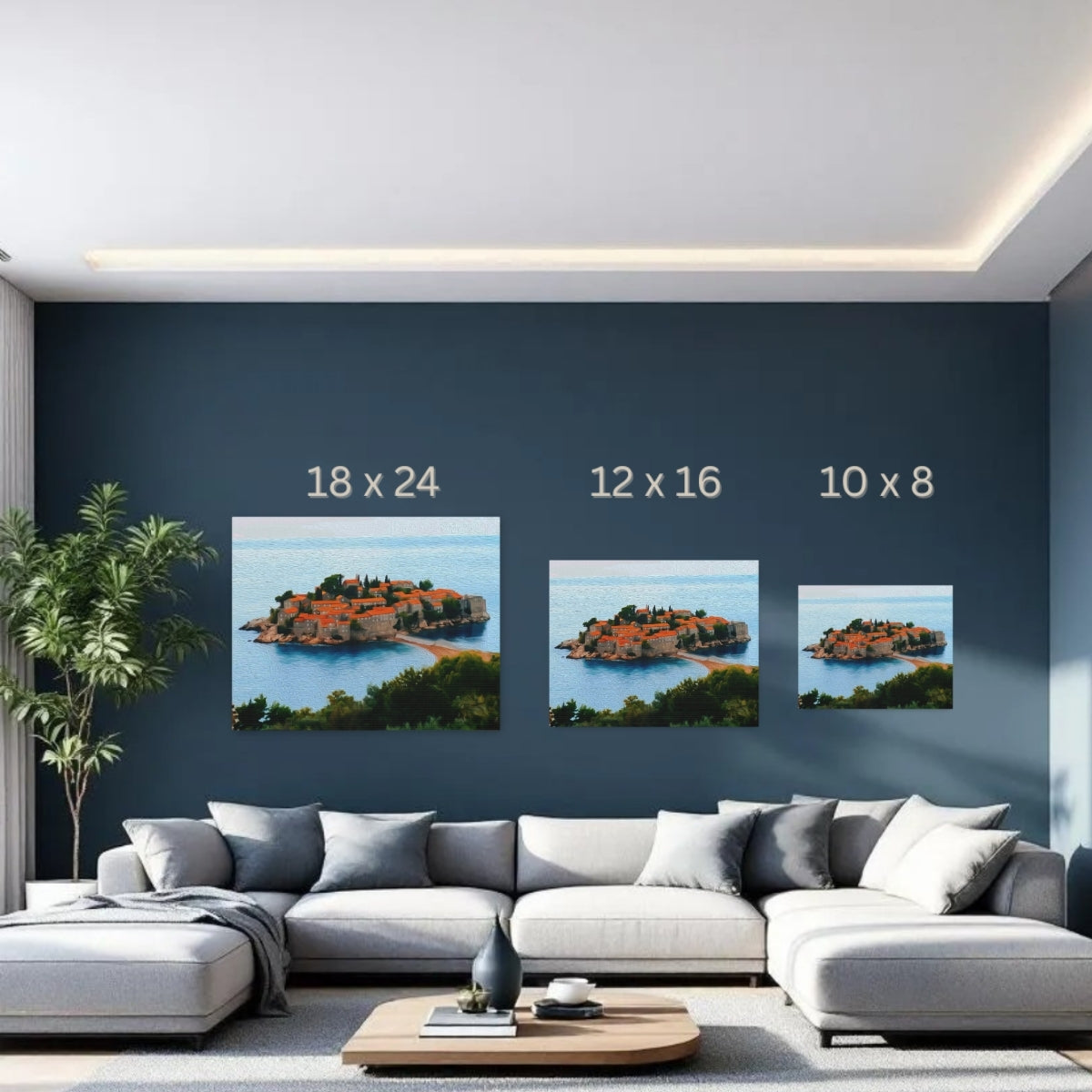 Sveti Stefan, Montenegro Study No. 3