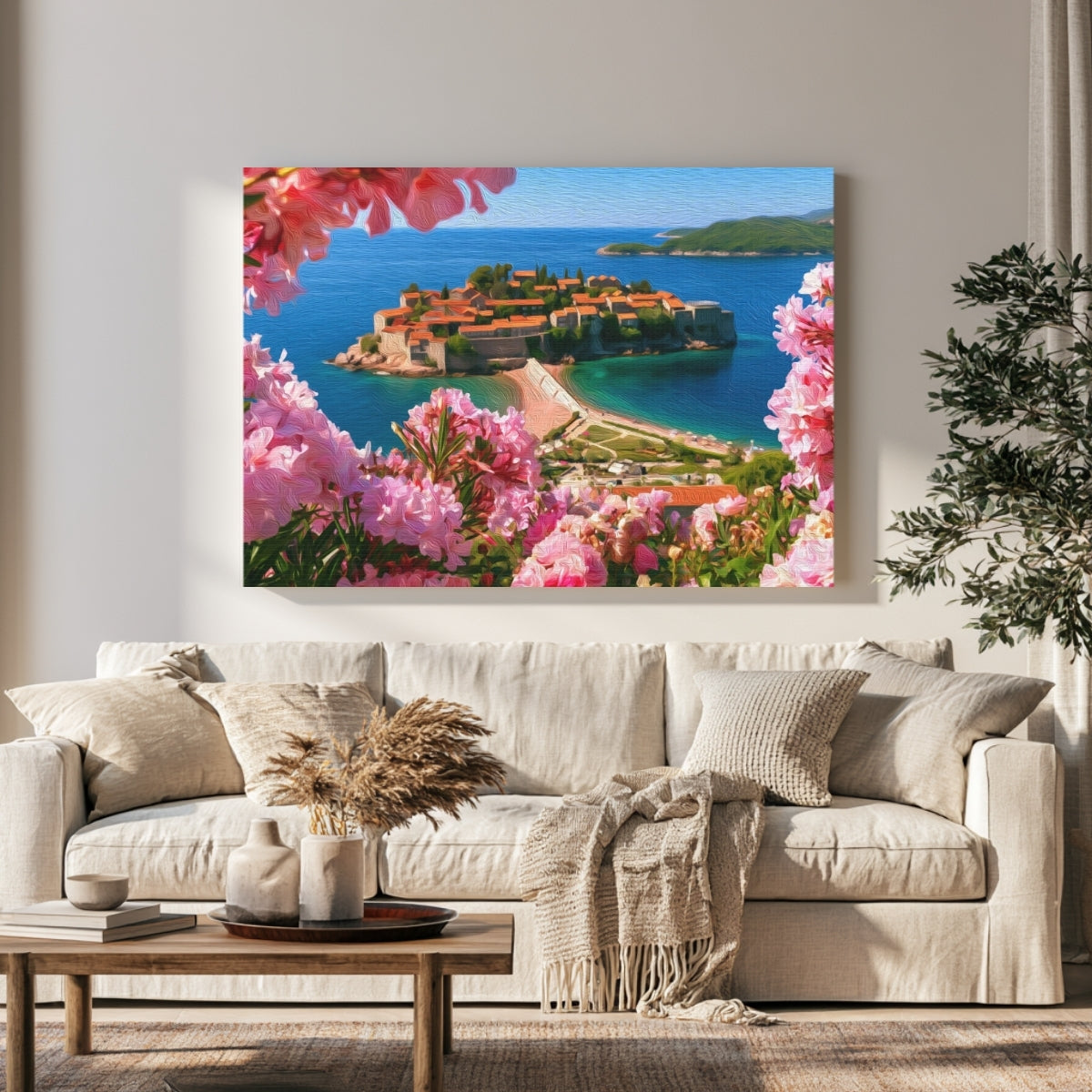 Sveti Stefan Island Village — Sveti Stefan, Montenegro, view 1