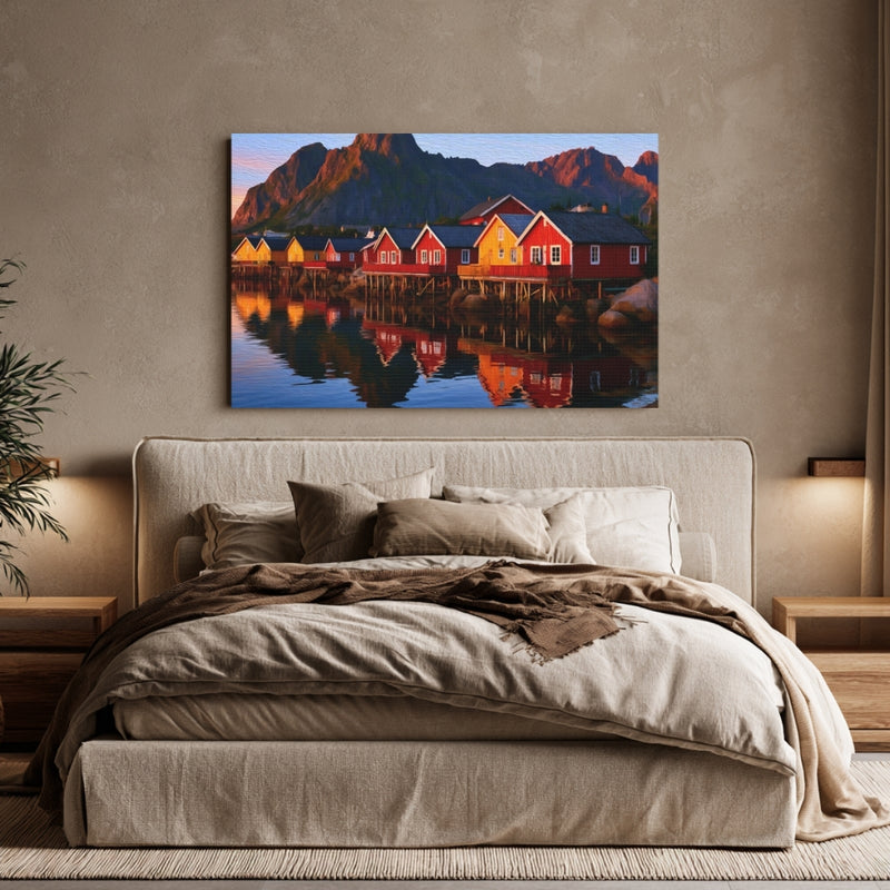 Waterfront Rorbu Fishing Village — Svolvaer, Norway, view 6