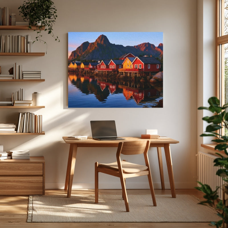Waterfront Rorbu Fishing Village — Svolvaer, Norway, view 4