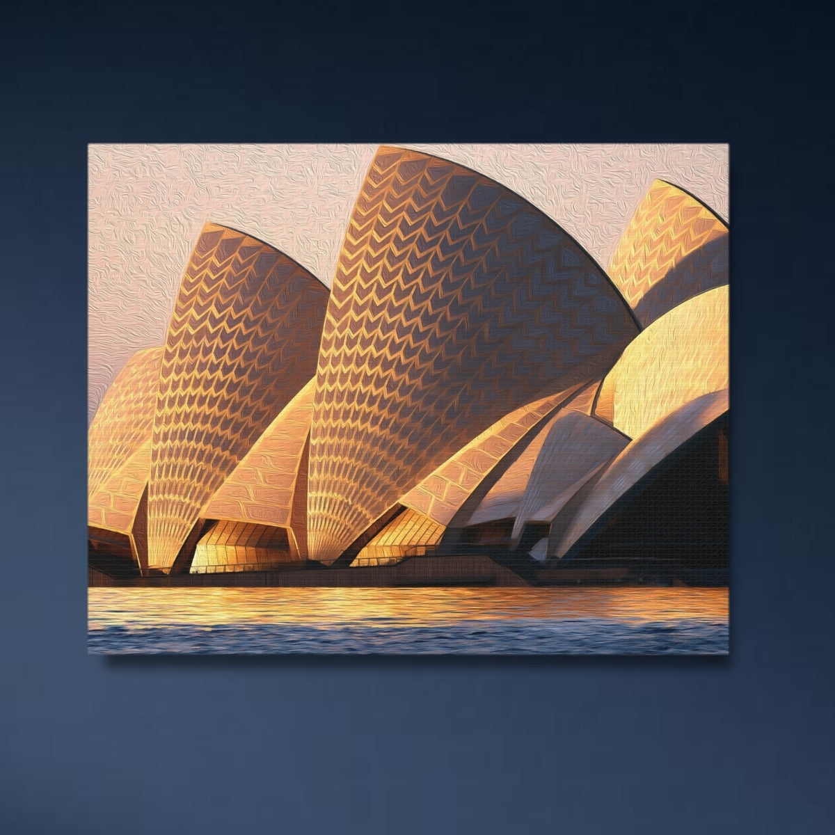 Sydney Opera House Shell Roofs — Sydney, Australia, close-up detail