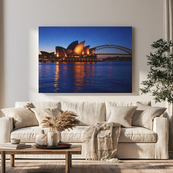 Sydney Opera House At Dusk